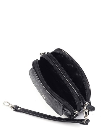 Aka Deri Siyah El Çantası 111 2