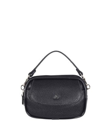 Aka Deri Siyah El Çantası 111 2