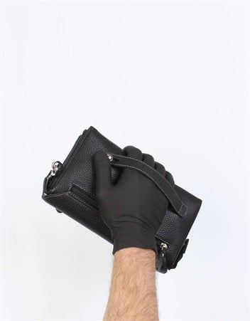 Aka Deri Siyah El Çantası 309 2