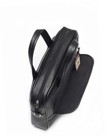 Aka Deri Siyah Laptop Evrak Çantası 251 2