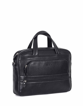 Aka Deri Siyah Laptop Evrak Çantası 251 2