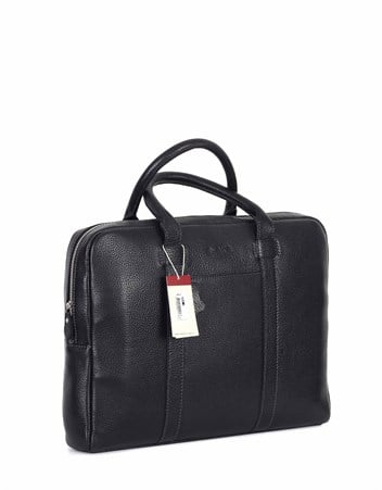 Aka Deri Siyah Evrak Çantası 254 2