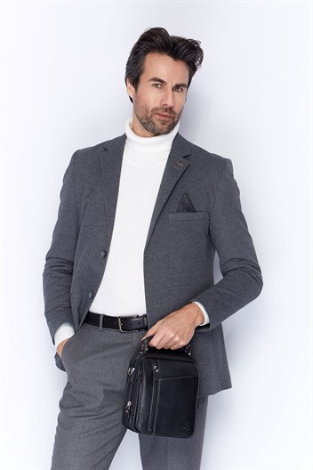 Genuine Leather Hand and Shoulder Bag 348 2