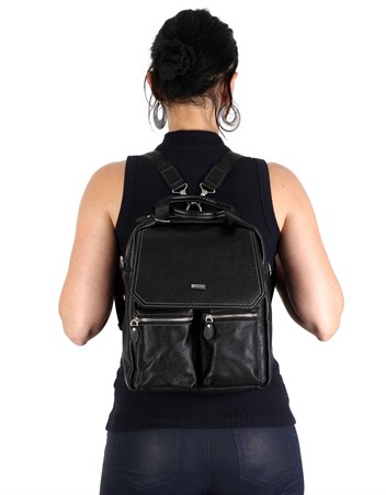 Genuine Leather Backpack Bags 902 2