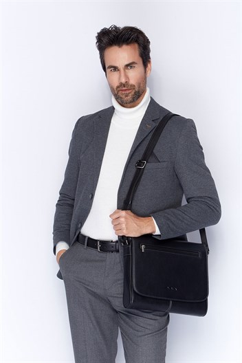 Genuine Leather Shoulder Bag 398 2