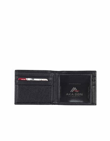 Aka Genuine Leather Mens Wallet 527 -2