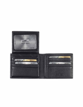 Aka Genuine Leather Mens Wallet 520 -2