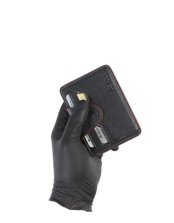 Aka Deri Siyah Kartlık Cüzdanı 028 2
