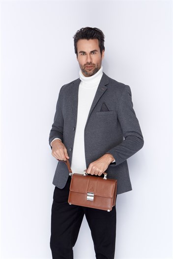 Aka Deri Taba Portföy Çantası 148 6