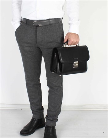 Aka Deri Taba Portföy Çantası 166 6