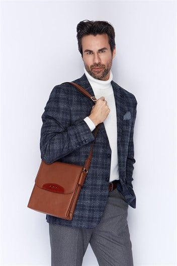 Genuine Leather Shoulder Bag 373 6