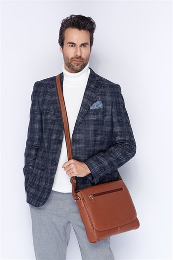 Genuine Leather Shoulder Bag 398 6