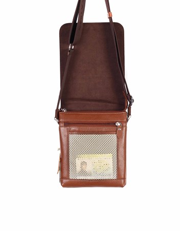 Genuine Leather Shoulder Bag 355 6