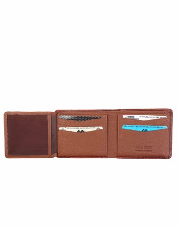 Aka Deri Taba Erkek Cüzdanı 602 -6