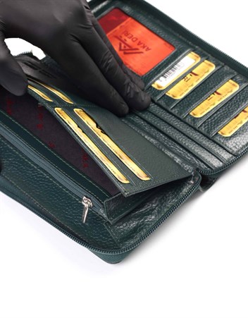 Genuine Leather Womens Wallet 446 -21