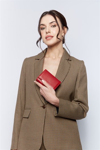 Aka Deri Kadın Cüzdanı 467 8