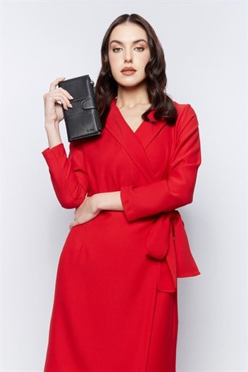 Genuine Leather Womens Wallet 821 -2