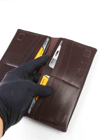 Aka Genuine Leather Hand Wallet 822 -3