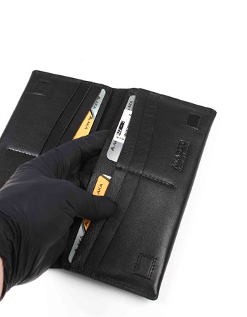 Aka Genuine Leather Hand Wallet 822 -1