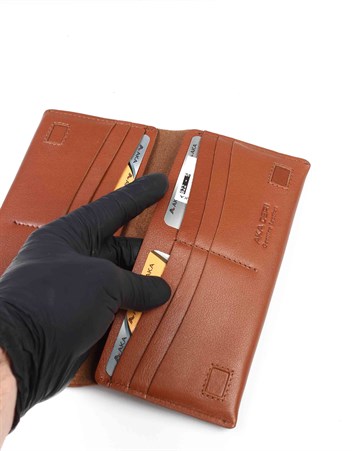 Aka Genuine Leather Hand Wallet 822 -5