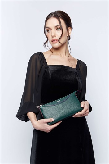 Genuine Leather Portfolio Bag - 362 - 21