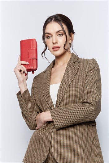 Aka Deri Kadın Cüzdanı 428 7