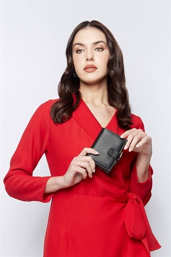 Genuine Leather Womens Wallet 410 -2