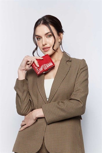 Aka Deri Kadın Cüzdanı 410 42