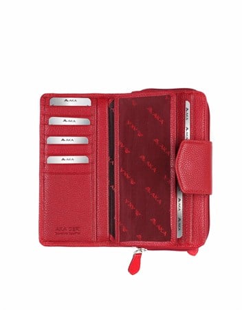 Aka Deri Kadın Cüzdanı 428 8