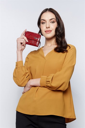 Aka Deri Kadın Cüzdanı 439 66