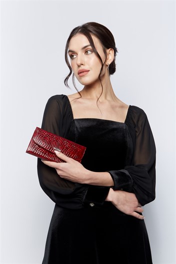 Aka Deri Kadın Cüzdanı 444 66