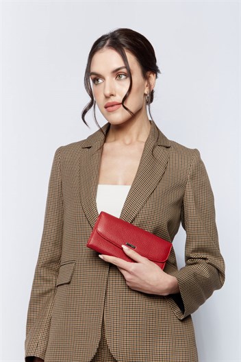 Aka Deri Kadın Cüzdanı 444 8