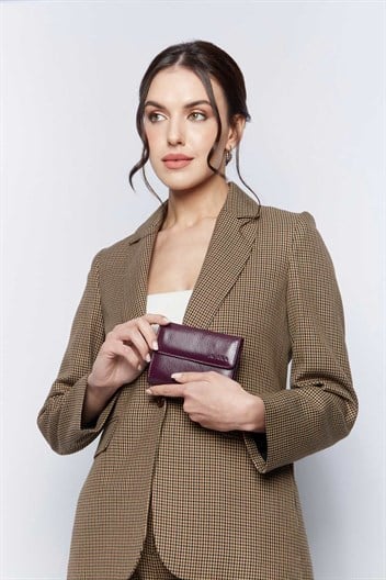 Aka Deri Kadın Cüzdanı 445 20