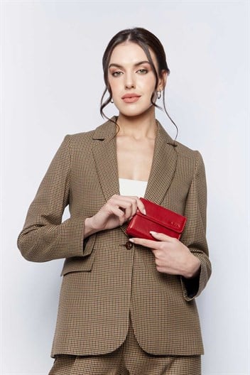 Aka Deri Kadın Cüzdanı 445 7