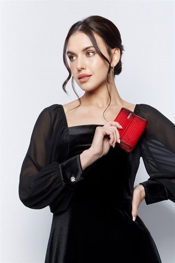 Aka Deri Kadın Cüzdanı 445 71