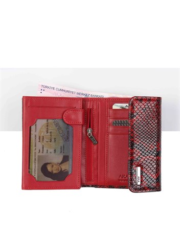 Aka Deri Kadın Cüzdanı 445 97