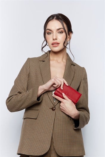 Aka Deri Kadın Cüzdanı 450 8