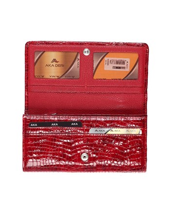 Aka Deri Kadın Cüzdanı 459 66