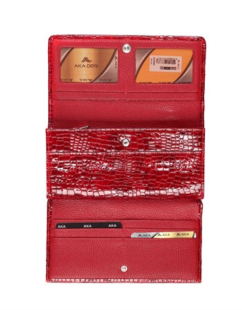 Aka Deri Kadın Cüzdanı 459 66