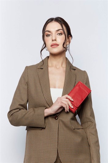 Aka Deri Kadın Cüzdanı 462 8