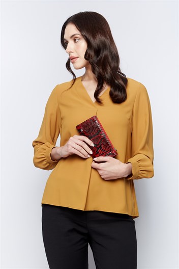 Genuine Leather Womens Wallet 462 -97