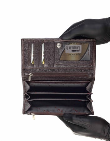 Genuine Leather Womens Wallet 470 -4