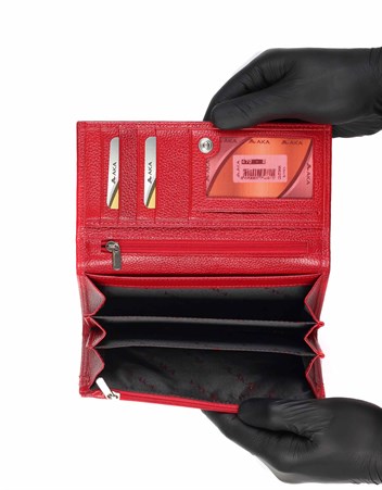 Aka Deri Kadın Cüzdanı 470 8