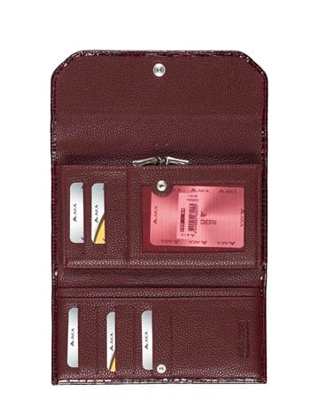 Aka Deri Kadın Cüzdanı 490 65