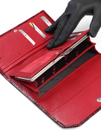 Aka Deri Kadın Cüzdanı 490 97