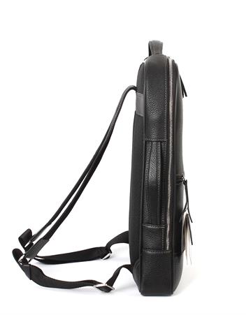 Hakiki Deri Siyah Laptop Sırt Çantası 908 2