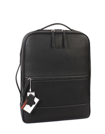 Hakiki Deri Siyah Laptop Sırt Çantası 908 2