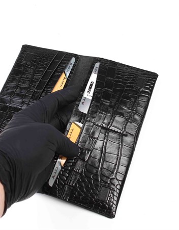 Aka Genuine Leather Hand Wallet 822 -12