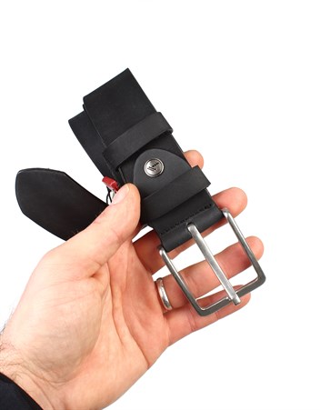 Hakiki Nubuk Deri Spor Erkek Kemeri sk3001