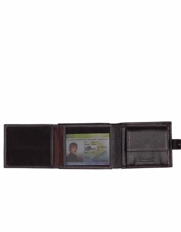 Aka Genuine Leather Mens Wallet 645 -4